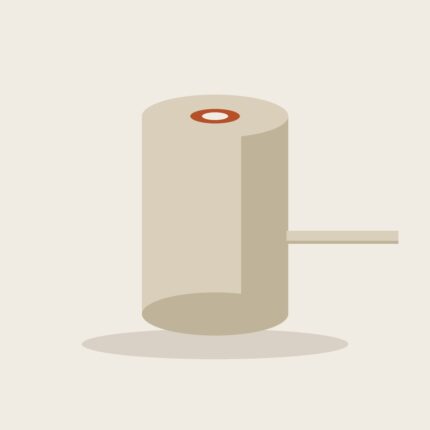 Breathable timber floor covering roll
