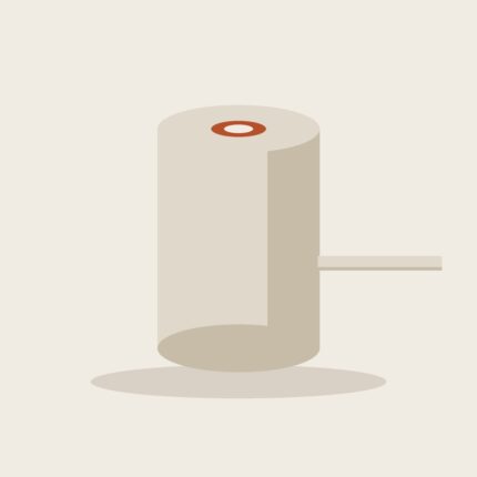 Wall and door frame protection roll