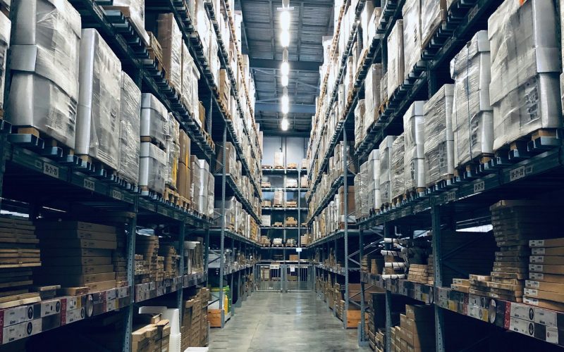 Warehouse racking stocked for same week delivery